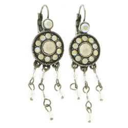 Mi Amore Drop-Dangle-Earrings Silver-Tone