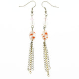 Mi Amore Drop-Dangle-Earrings Silver-Tone/Gold-Tone