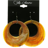 Mi Amore Dangle-Earrings Brown/Dark-Silver