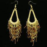 Mi Amore Drop-Dangle-Earrings Gold-Tone/Brown