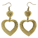 Mi Amore Dangle-Earrings Gold-Tone