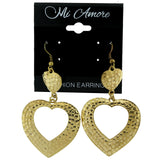 Mi Amore Dangle-Earrings Gold-Tone