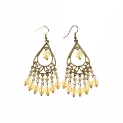 Mi Amore Drop-Dangle-Earrings Gold-Tone