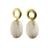 Mi Amore Dangle-Earrings Silver-Tone/Gold-Tone