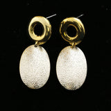 Mi Amore Dangle-Earrings Silver-Tone/Gold-Tone