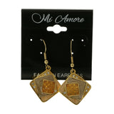 Mi Amore Dangle-Earrings Gold-Tone/Orange