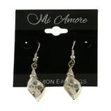 Mi Amore Sea Shell Dangle-Earrings Silver-Tone