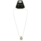 Mi Amore Pendant-Necklace Silver-Tone