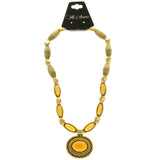 Mi Amore Fashion-Necklace Gold-Tone/Yellow