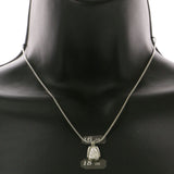 Mi Amore Adjustable Pendant-Necklace Silver-Tone