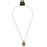 Mi Amore Long-Necklace Silver-Tone/Pink