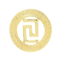 Gold-Tone Metal Brooch-Pin #LQP1013