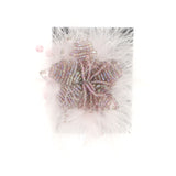 Feathers Brooch-Pin With Bead Accents Silver-Tone & Pink Colored #LQP1056