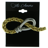 Mi Amore Lasso Brooch-Pin Gold-Tone/Silver-Tone