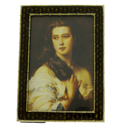 Mi Amore Picture-Frame Brown/Gold-Tone
