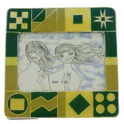 Mi Amore Picture-Frame Green/Yellow