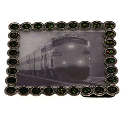 Mi Amore Picture-Frame Pewter/Green