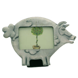 Mi Amore Pig Picture-Frame Pewter