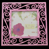 Mi Amore Flower Picture-Frame Pink