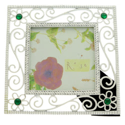 Mi Amore Flower Picture-Frame White/Pink