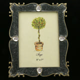 Mi Amore Picture-Frame Green/Gold-Tone