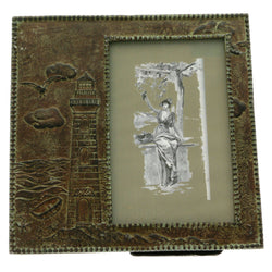 Mi Amore Lighthouse Picture-Frame Bronze-Tone