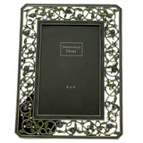 Mi Amore Vine Picture-Frame Silver-Tone/Green