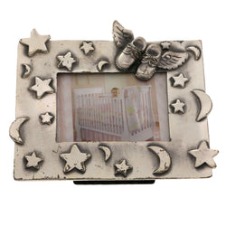 Mi Amore Stars Picture-Frame Pewter