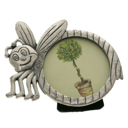 Mi Amore Bee Picture-Frame Pewter