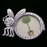 Mi Amore Bee Picture-Frame Pewter