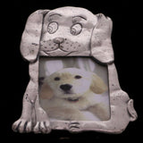 Mi Amore Puppy Picture-Frame Pewter