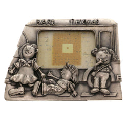 Mi Amore Best Friends Picture-Frame Pewter
