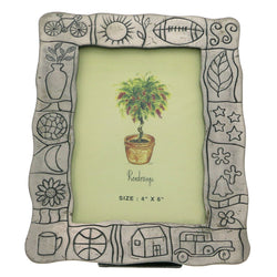 Mi Amore 4X6 Picture-Frame Pewter
