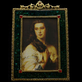 Mi Amore 4x6in. Picture-Frame Green/Gold-Tone