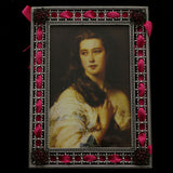 Mi Amore 4x6in. Picture-Frame Silver-Tone/Red