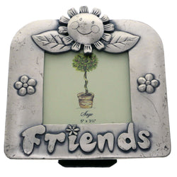 Mi Amore 5X3 1/2 Friends Picture-Frame Pewter