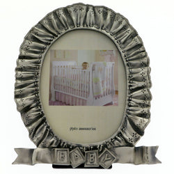 Mi Amore 4x5 1/2in. Baby Picture-Frame Silver-Tone