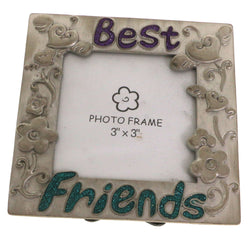 Mi Amore Best Friends Picture-Frame Pewter/Multicolor