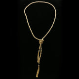 Luxury Y-Necklace Gold NWOT