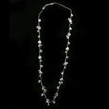 Luxury Crystal Necklace Silver NWOT