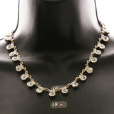 Luxury Crystal Necklace Gold NWOT