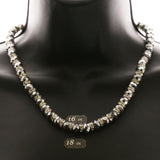 Luxury Crystal Necklace Silver/Dark-Silver NWOT