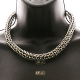 Luxury Necklace Silver/Black NWOT
