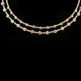 Luxury Crystal Choker-Necklace Gold NWOT