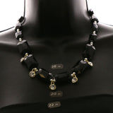 Luxury Crystal Necklace Gold/Black NWOT