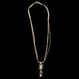 Luxury Crystal Necklace Gold NWOT