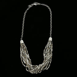Luxury Necklace Silver NWOT