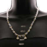 Luxury Crystal Necklace Gold/Clear NWOT