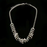 Luxury Crystal Choker-Necklace Gunmetal NWOT