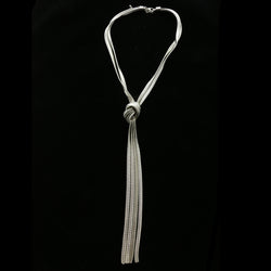 Luxury Y-Necklace Silver NWOT